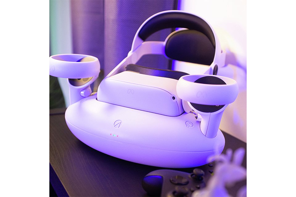 STEALTH Charging Station & Carry Case Bundle Meta Quest 2.